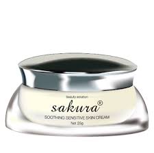 Sakura Soothing Sensitive Skin Cream, kem dưỡng da dành cho da nhạy cảm
